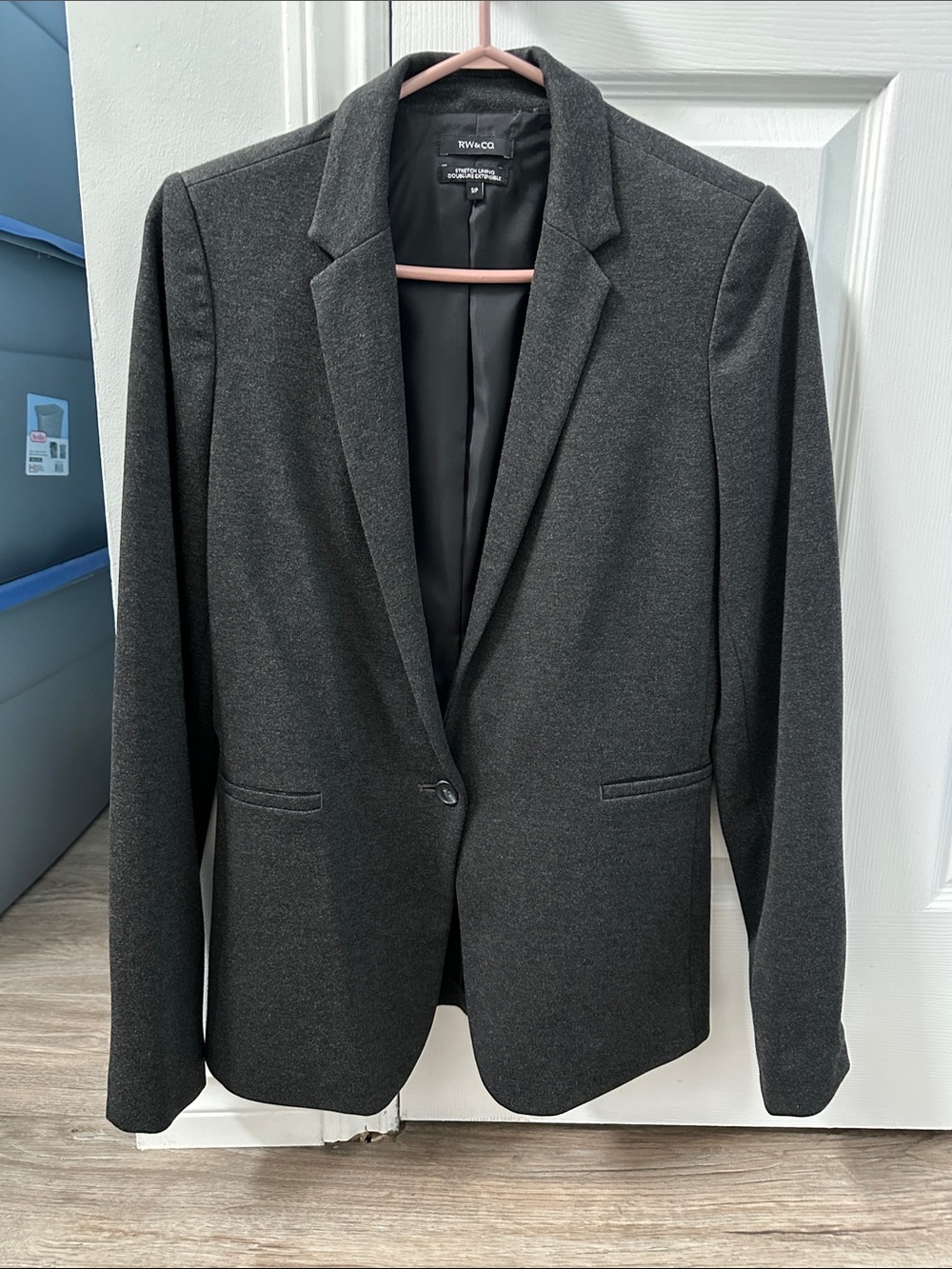 RW&CO. Dark Gray Blazer